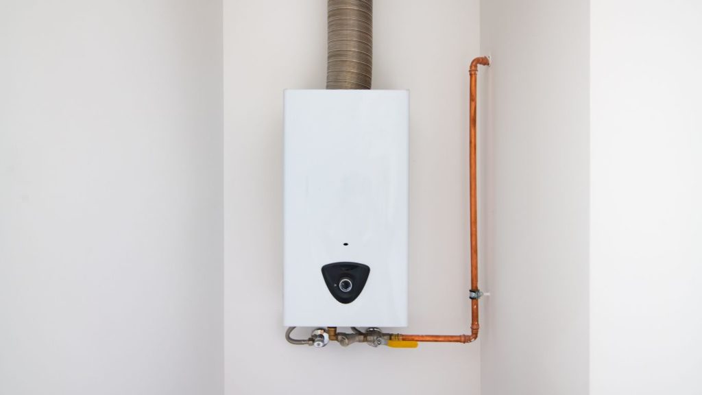 tankless water heater installation